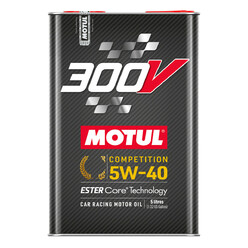 Huile Motul 300V Compétition 5W40 (5L)