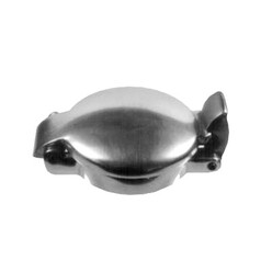 Bouchon rétro Aston - chromé - diamètre 2" 1/2 - seul
