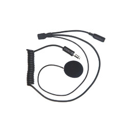 Kit micro/écouteurs/coquilles Zero Noise Nexus type Peltor  casque Int