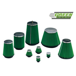 Filtre à air Green cylindrique entrée Diam 80 / Diam 140 / H 200